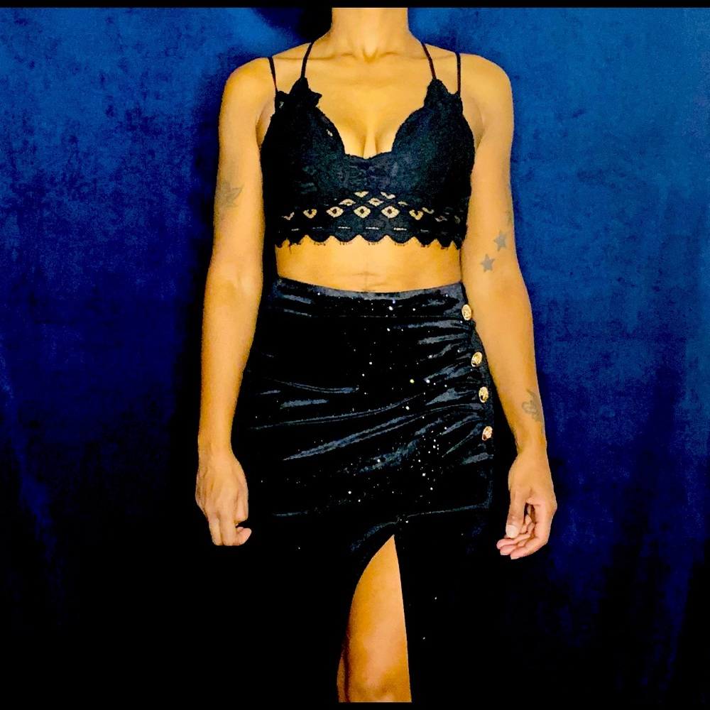 Long Black Skirt